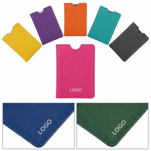 Multi-Color Signal Blocking Card Protectors for Travel and Security