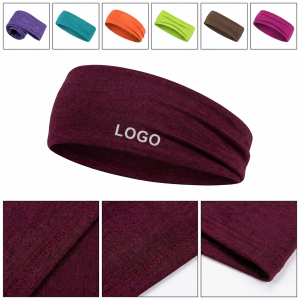 Performance Moisture-Wicking Athletic Headband for Active Training